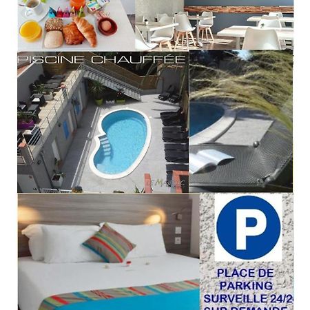 Hotel Le Majestic Canet Plage Eksteriør billede