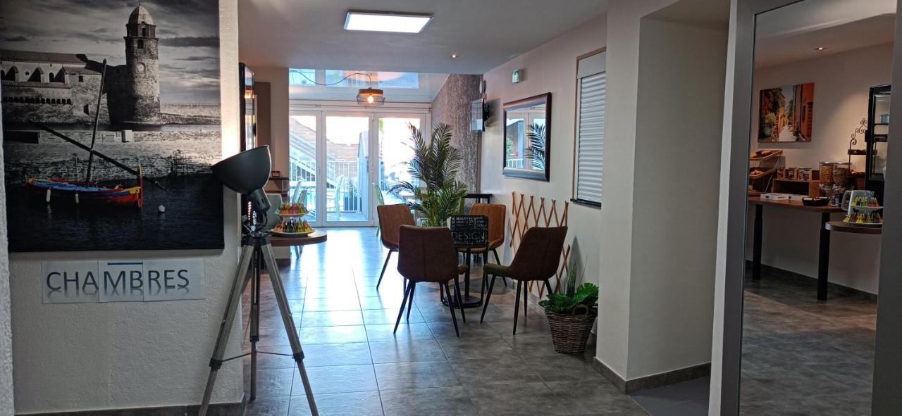 Hotel Le Majestic Canet Plage Eksteriør billede
