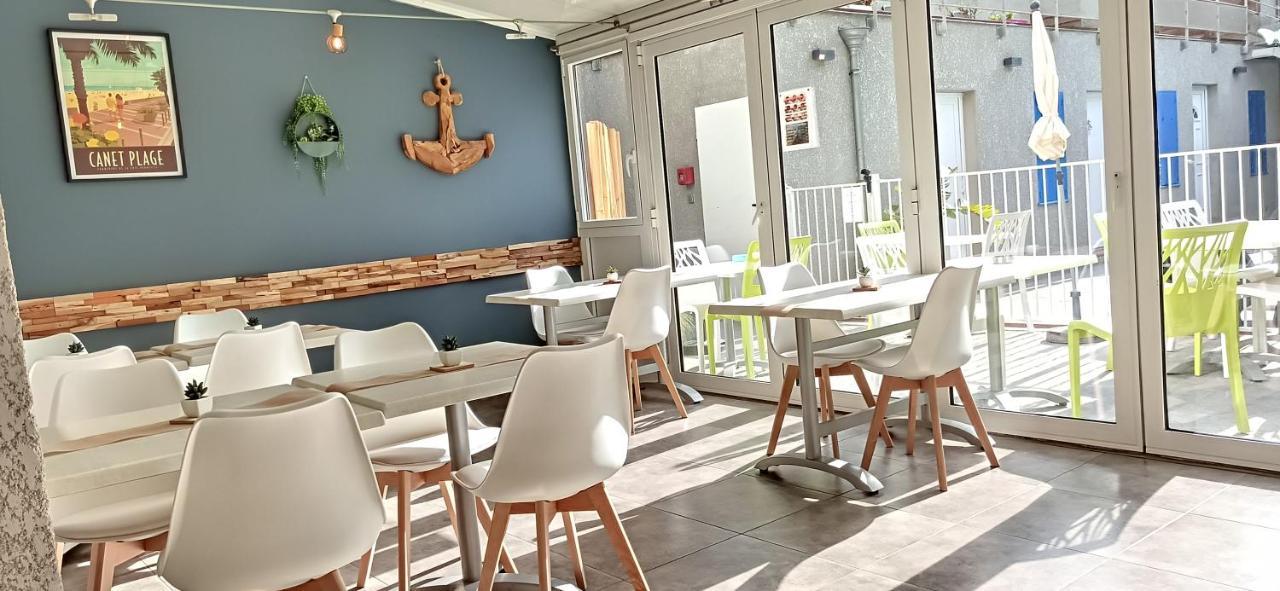 Hotel Le Majestic Canet Plage Eksteriør billede