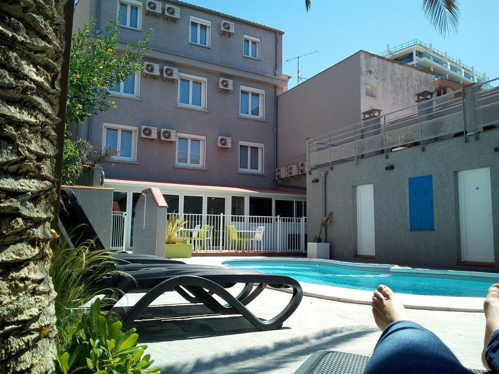 Hotel Le Majestic Canet Plage Eksteriør billede